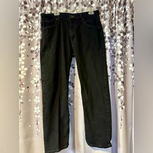 Wrangler Premium Quality Black Jeans Men’s 34x30 Straight Fit